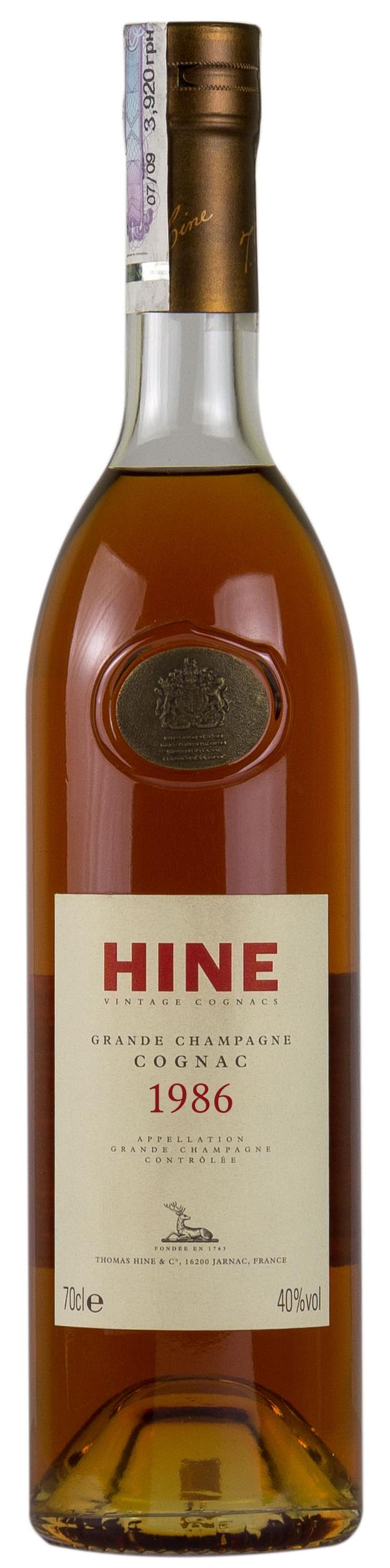 Hine Vintage 1986 Grande Champagne Jarnac - 3