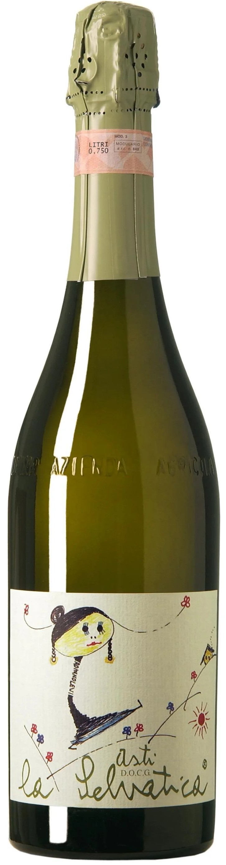 Caudrina di Romano Dogliotti Asti Spumante la Selvatika Magnum 1,5L Set 2 Bottles