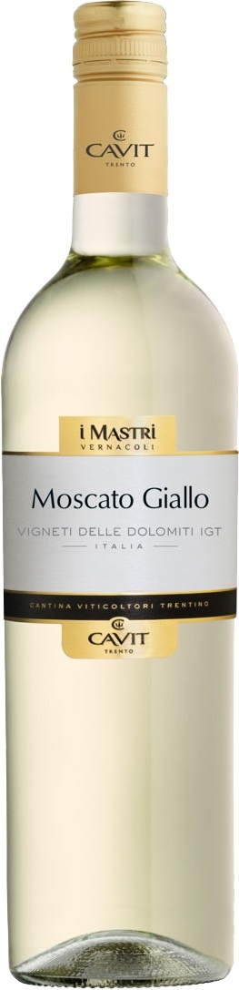 Cavit Mastri Vernacoli Moscato Giallo 2024 Set 6 Bottles