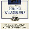 Domaines Schlumberger Gewurztraminer Vendanges Tardives Cuvee Christine 2006