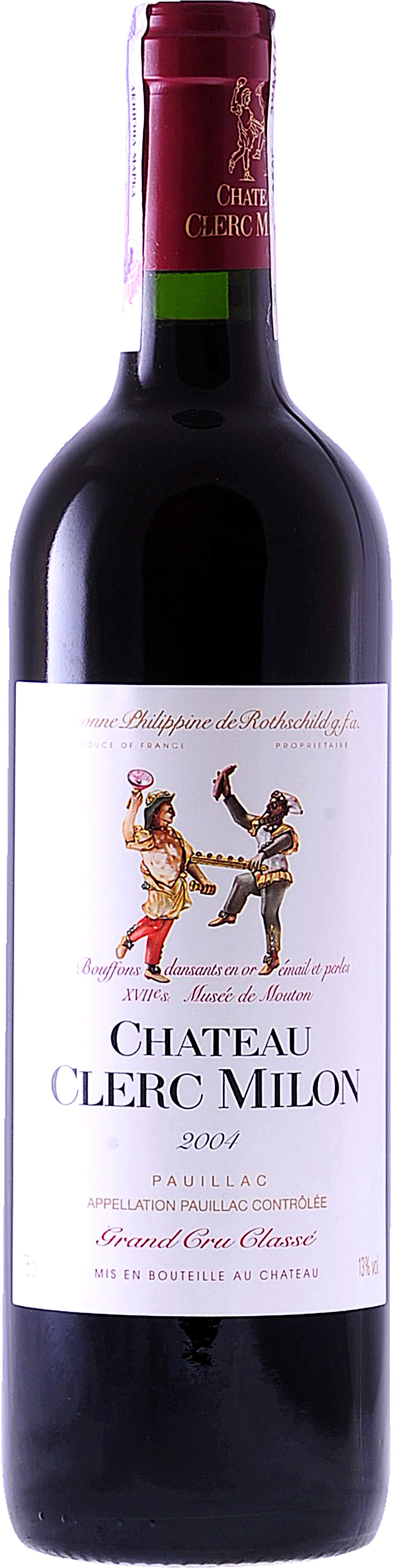 Chateau Clerc Milon 5-em Grand Cru Classe 2004
