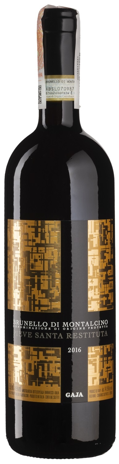 Gaja Pieve Santa Restituta Brunello di Montalcino 2016 Set 6 bottles