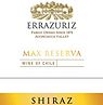Errazuriz Max Reserva Shiraz 2009 Set 6 Bottles