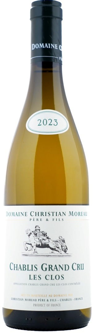 Domaine Christian Moreau Chablis Grand Cru Les Clos 2023