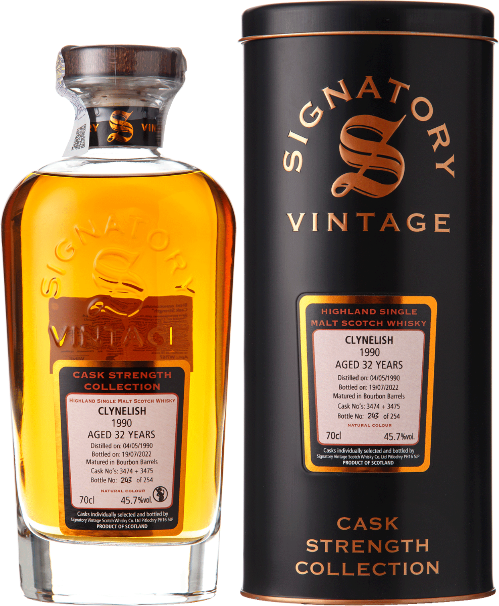 Clynelish 32 YO 1990/2022 Cask Strength Signatory