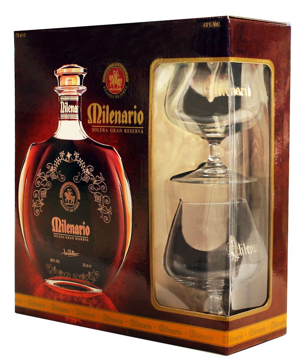 Luis Caballero Milenario Brandy de Jerez Solera Gran Reserva