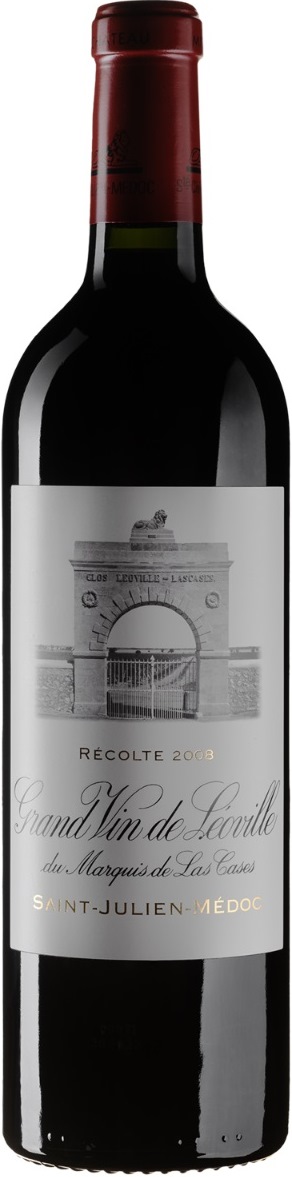 Chateau Leoville Las Cases Grand Vin de Leoville du Marquis de Las Cases 2008