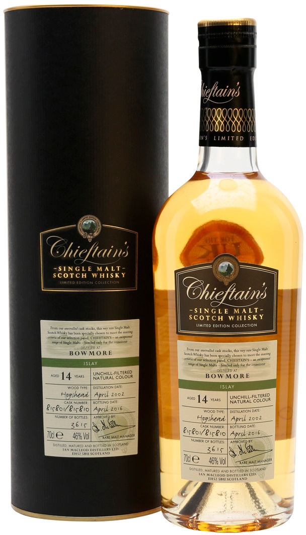 Bowmore 14 YO 2002/2016 Chieftain's Ian Macleod Distillers