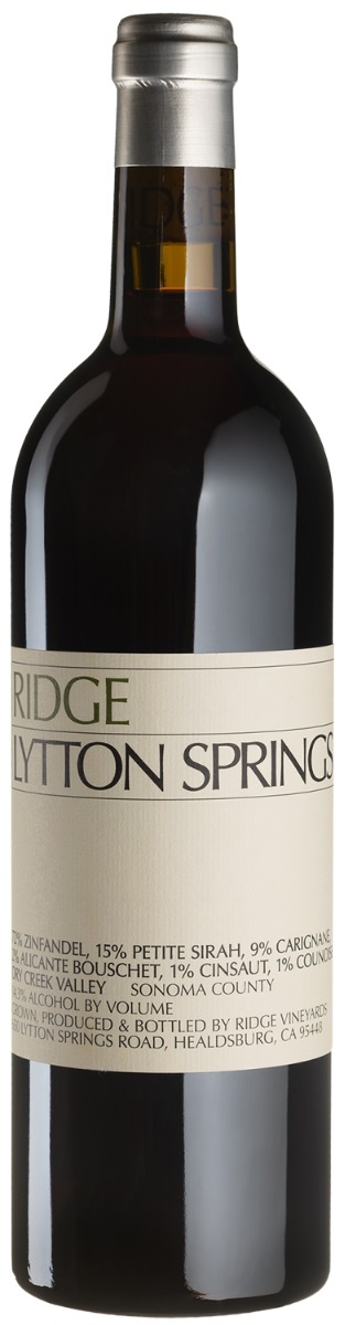 Ridge Vineyards California Lytton Springs 2022 Set 6 Bottles