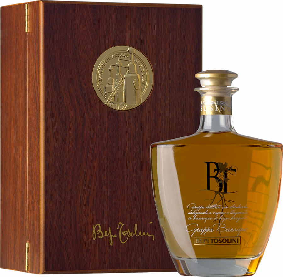 Bepi Grappa Tocai Plum Barrique Arcano Decanter 700ml