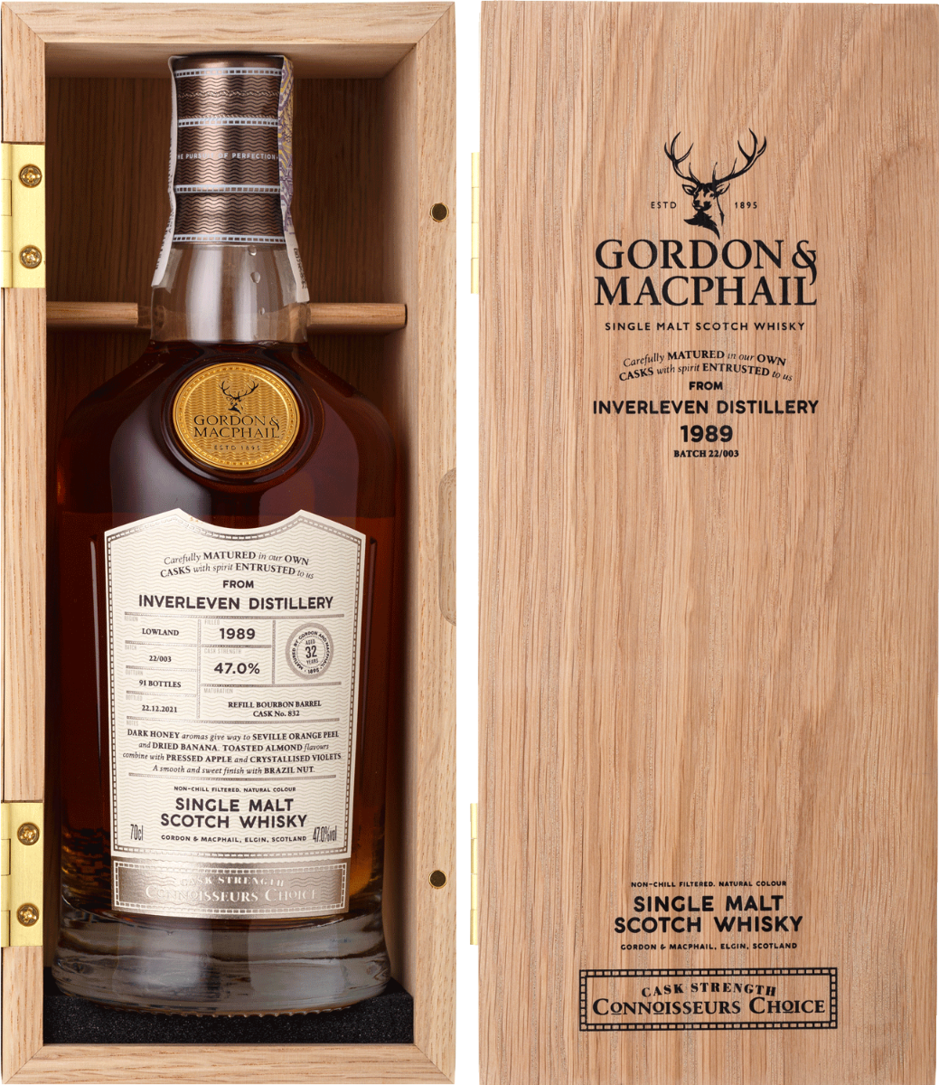 Inverleven 32 YO 1989/2021 Connoisseurs Choice Gordon & MacPhail