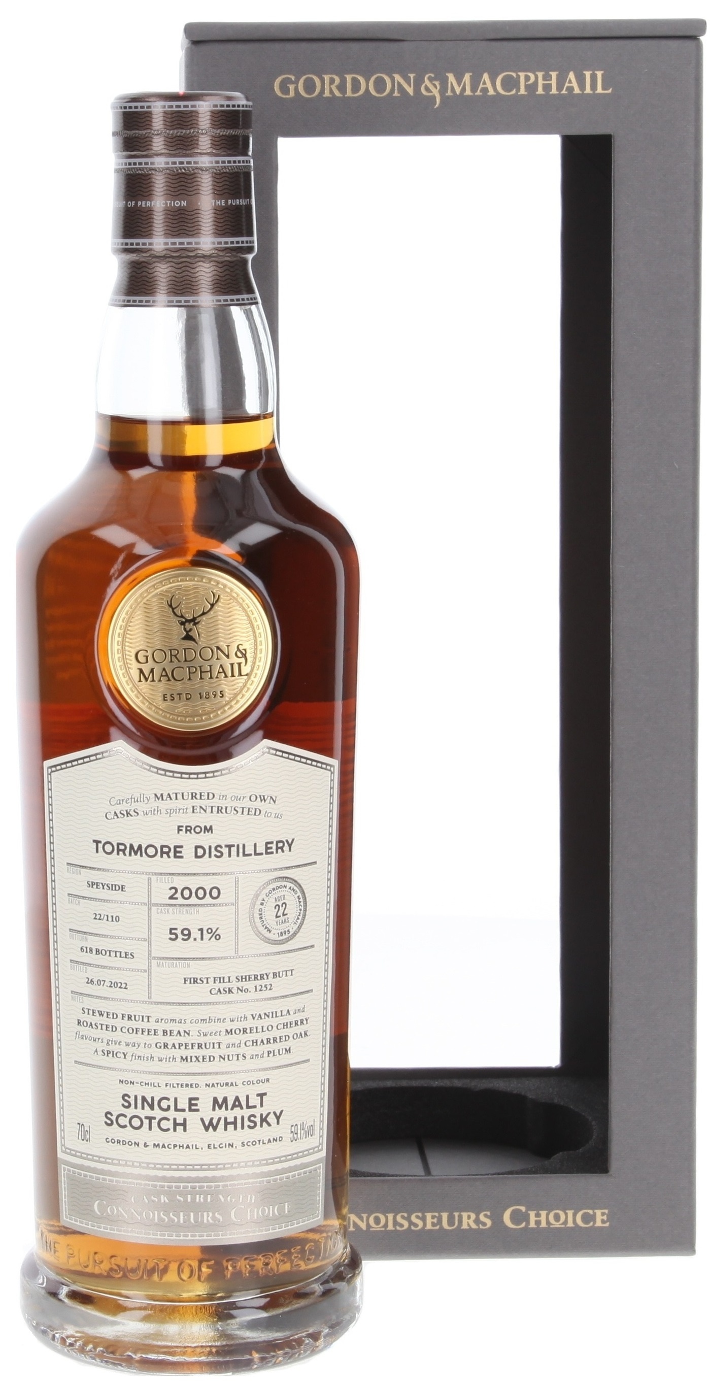 Tormore 22 YO 2000/2022 Connoisseurs Choice Gordon & MacPhail