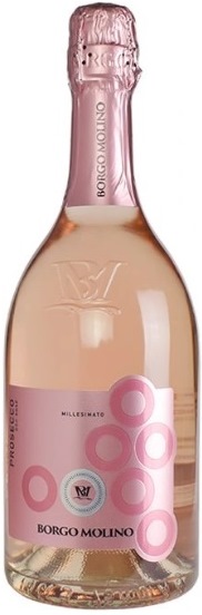 Borgo Molino Prosecco Rose Extra Dry Set 6 bottles