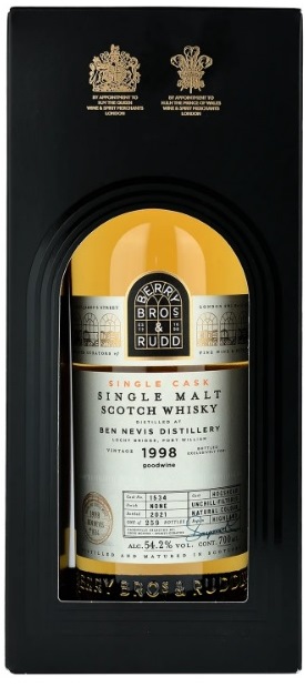Ben Nevis, Cask #1534, 23 YO 1998/2021, Berry Bros & Rudd