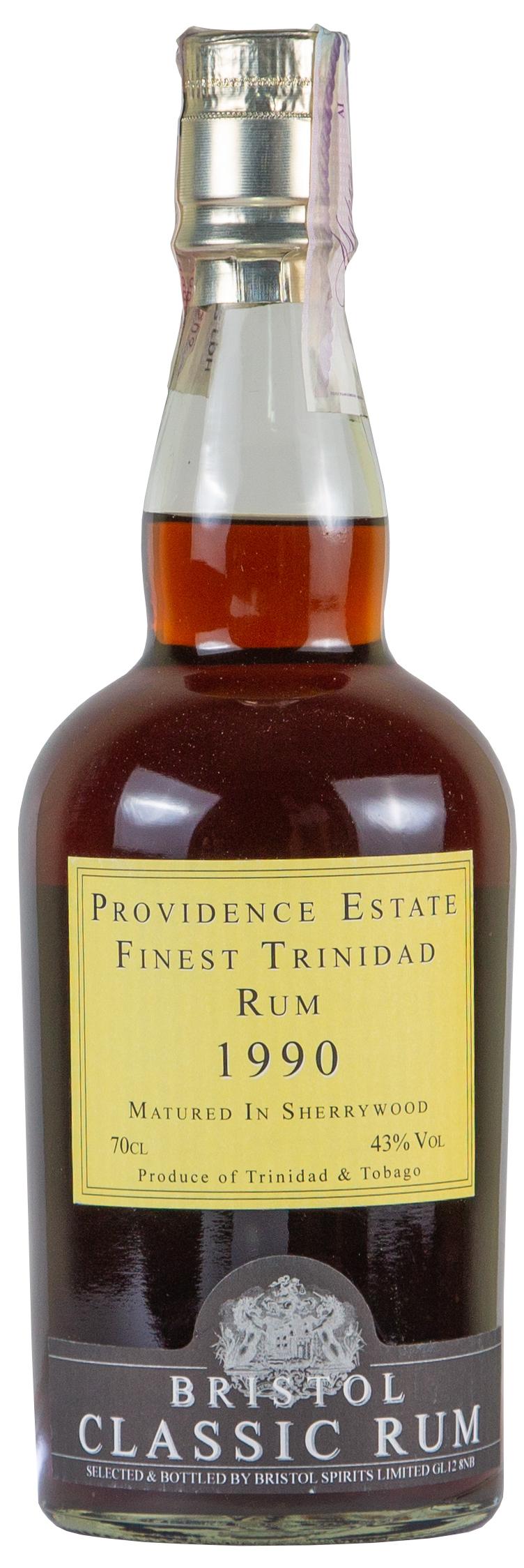 Bristol Spirits Providence Estate Finest Trinidad Rum 1990 - 2