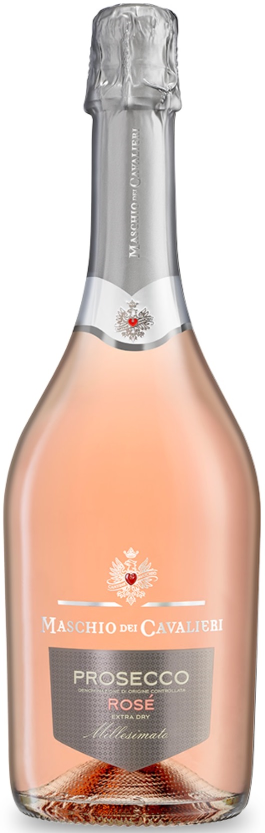 Maschio dei Cavalieri Extra Dry Rose Prosecco DOC Spumante Millesimato 2023 Set 6 bottles
