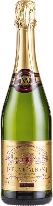 Veuve Alban Vin Mousseux Blanc de Blanc Set 6 bottles