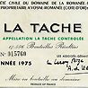 Domaine de la Romanee-Conti La Tache 1978