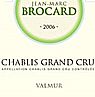 Jean-Marc Brocard Chablis Grand Cru Valmur 2009