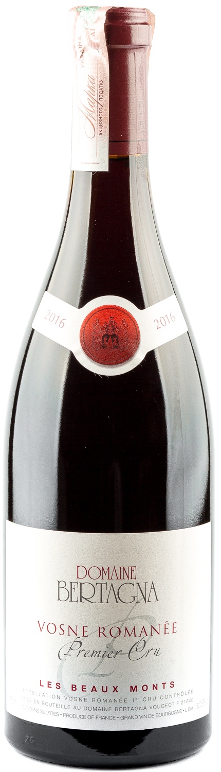 Domaine Bertagna Vosne Romanee Les Beaux Monts 2016