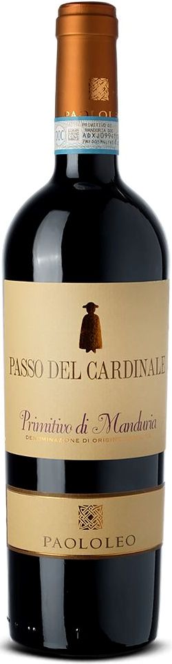 Paololeo Passo del Cardinale Primitivo di Manduria DOC 2023 Set 6 Bottles