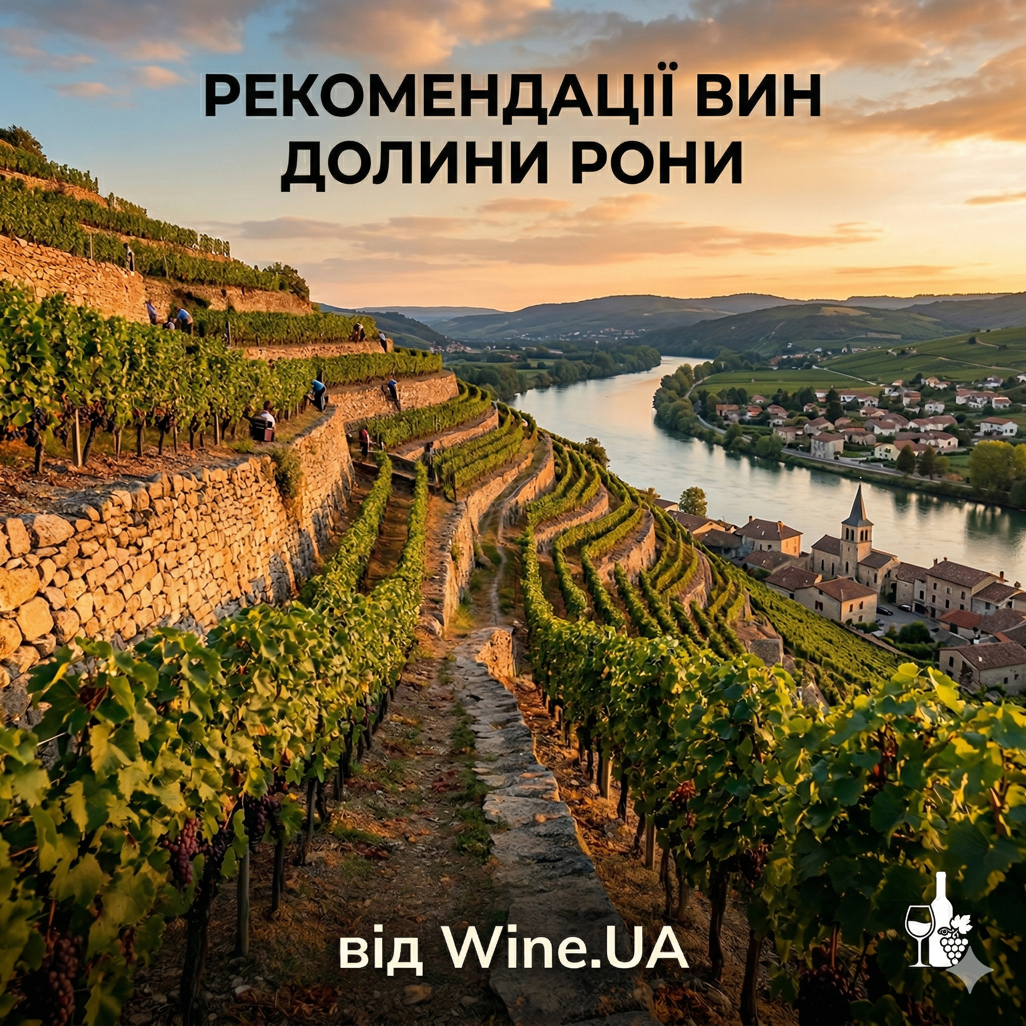 Рекомендації від WineUA. Вина Долини Рони.