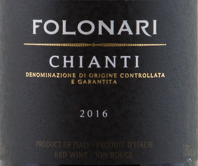 Folonari Chianti 2016 Set 6 Bottles - 2