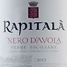 Rapitala I Templi Nero d'Avola 2013