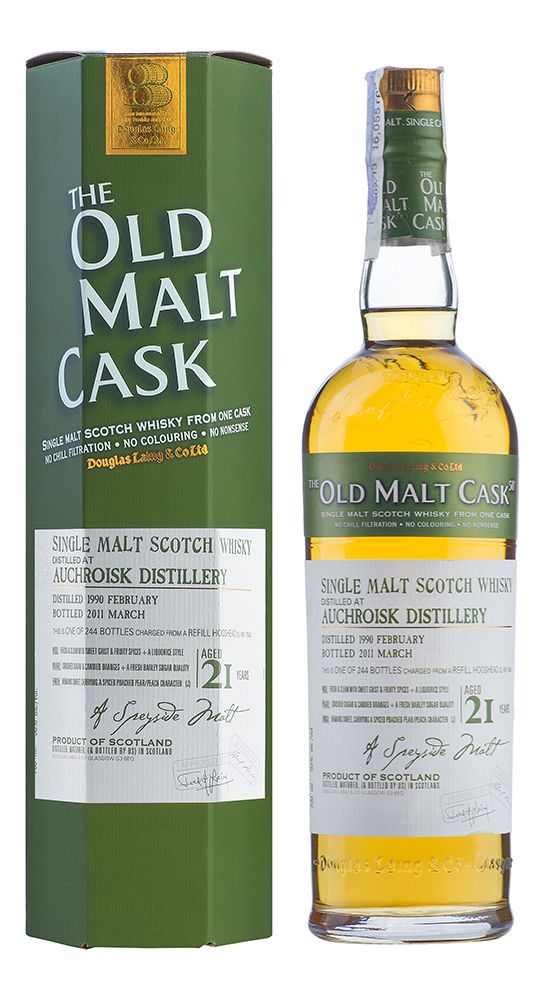 Auchroisk 21 YO, 1990, The Old Malt Cask, Douglas Laing