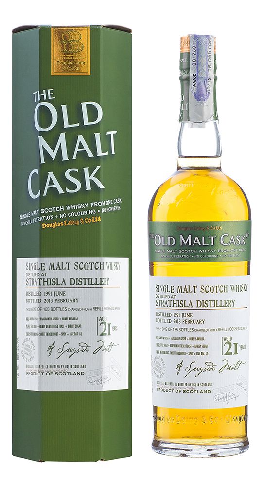 Strathisla 21 YO, 1991, The Old Malt Cask, Douglas Laing