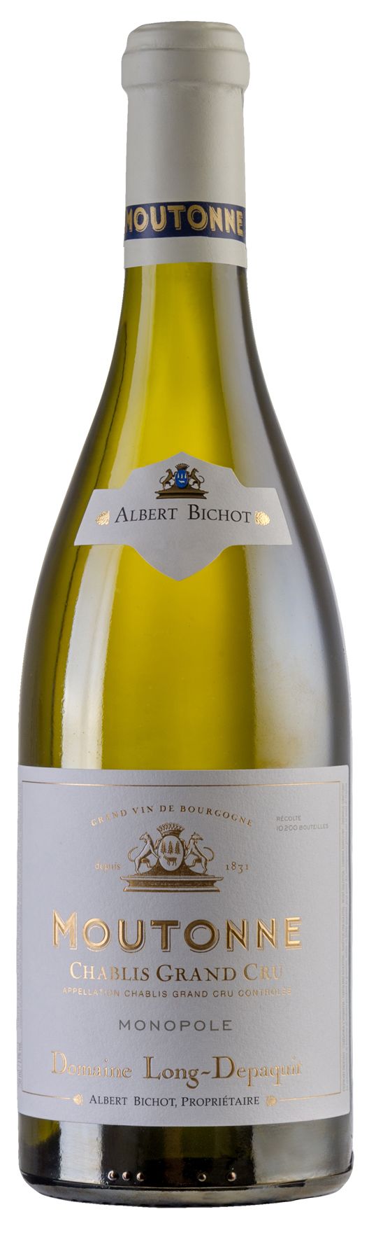 Albert Bichot Domaine Long-Depaquit Chablis Grand Cru Moutonne Monopole 2015