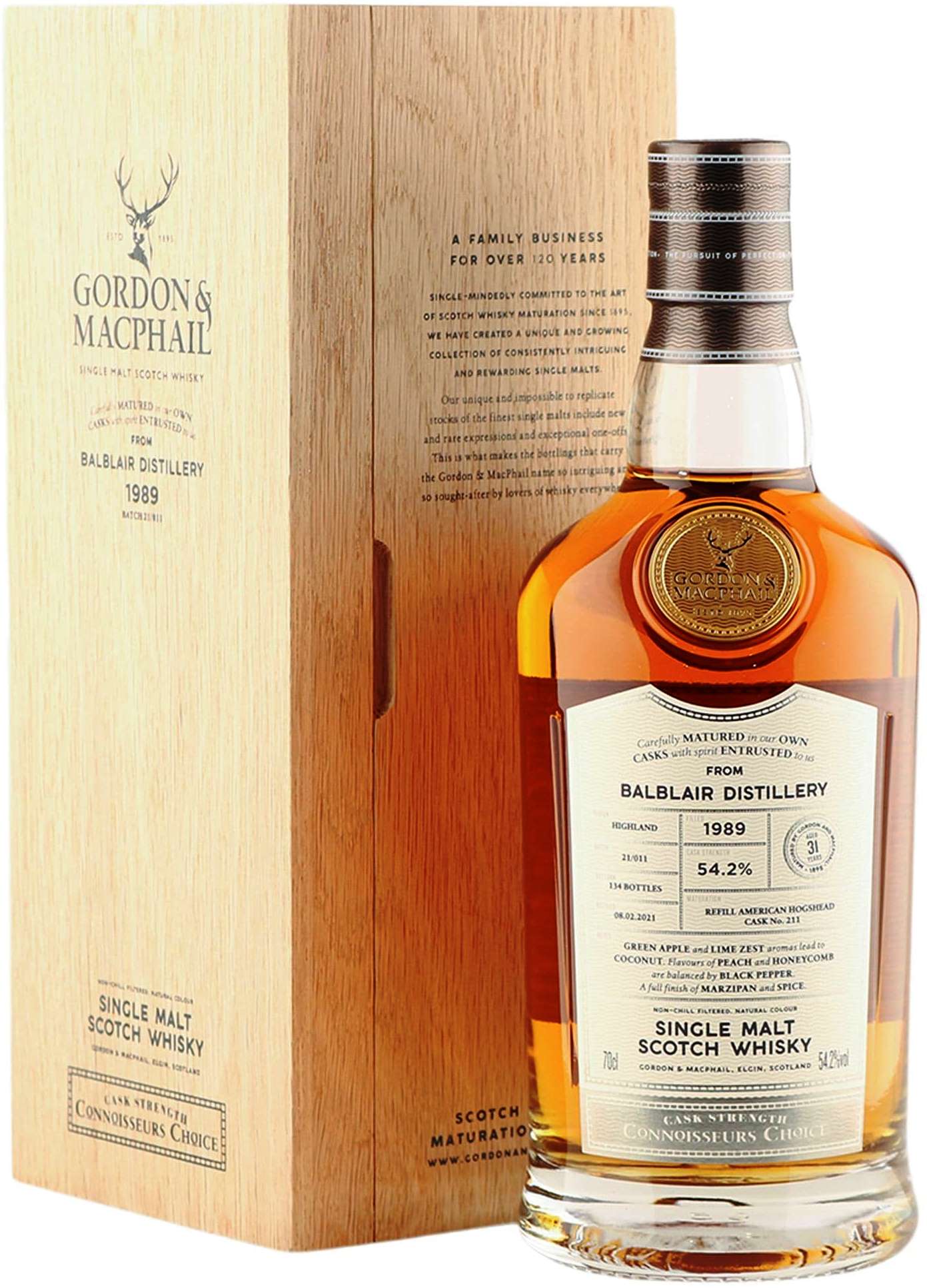 Balblair 31 YO 1989/2021 Connoisseurs Choice Gordon & MacPhail
