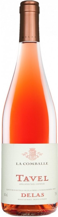 Delas Freres Tavel La Comballe Roze 2020 Set 6 bottles