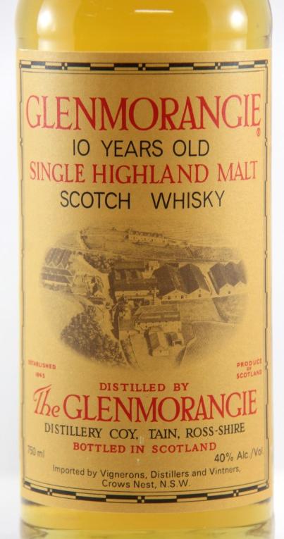 Glenmorangie 10 YO Very Old Bottling 1980s - 2