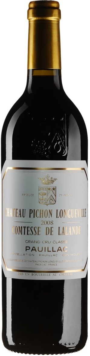 Chateau Pichon Longueville Comtesse de Lalande Grand Cru Classe 2008