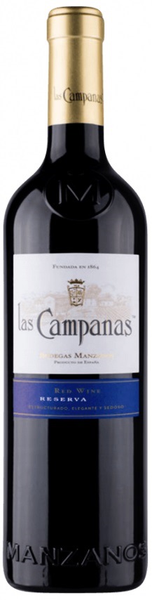 Bodegas Manzanos Campanas Reserva Navarra DO 2016 Set 6 bottles