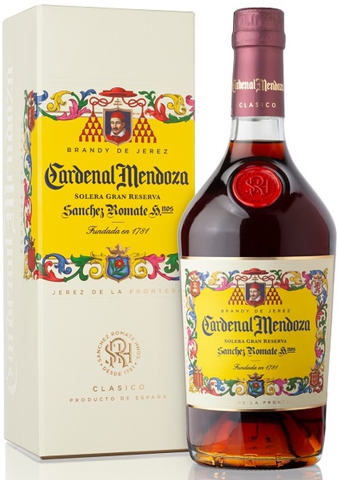 Brandy de Jerez Cardenal Mendoza Solera Gran Reserva Set 6 Bottles