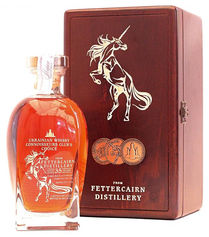 Fettercairn 35 YO 1978/2016  Ukrainian Whisky Connoisseurs Club's Choice