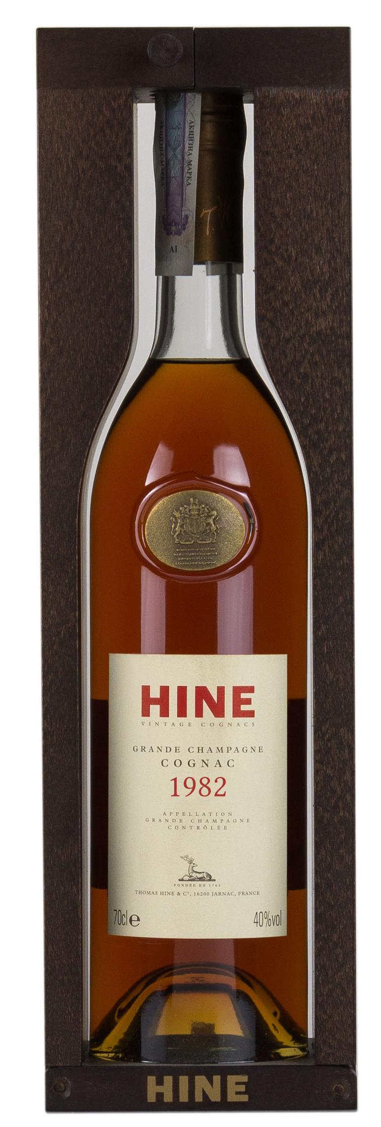 Hine Vintage 1982 Grande Champagne Jarnac