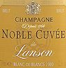 Lanson Blanc de Blancs Noble Cuvee 1998