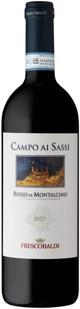 Frescobaldi Rosso di Montalcino Campo ai Sassi Castelgiocondo 2024 Set 6 Bottles