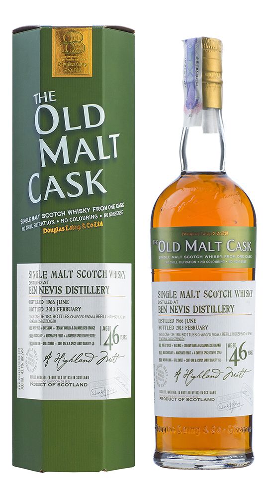 Ben Nevis 46 YO, 1966, The Old Malt Cask, Douglas Laing