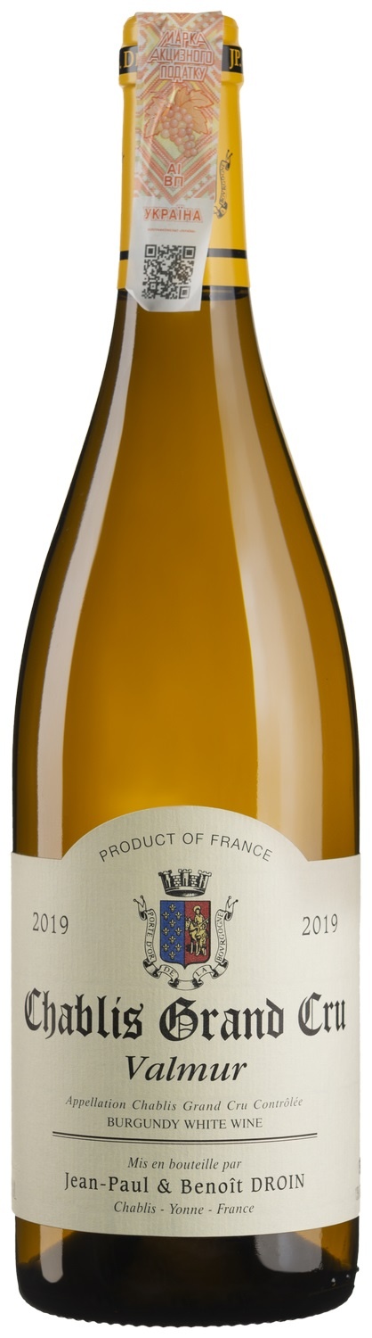 Jean-Paul & Benoit Droin Chablis Grand Cru Valmur 2019 Set 6 bottles