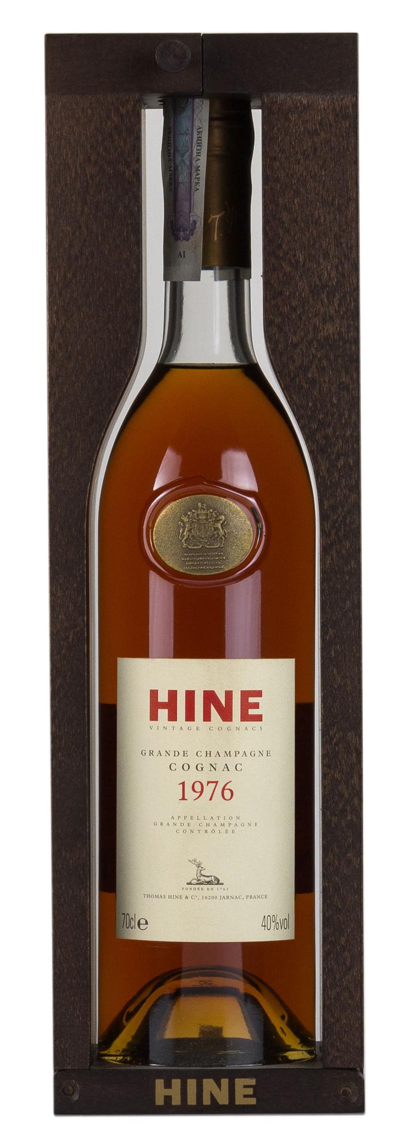 Hine  Vintage 1976 Grande Champagne Jarnac