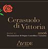 Avide Etichetta Nera Cerasuolo Di Vittoria 2008