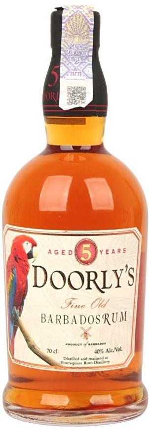 Doorly's 5 YO Gold Set 6 Bottles