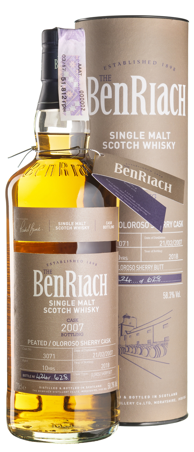 BenRiach 10 YO 2007/2018 Peated Oloroso Cask #3071