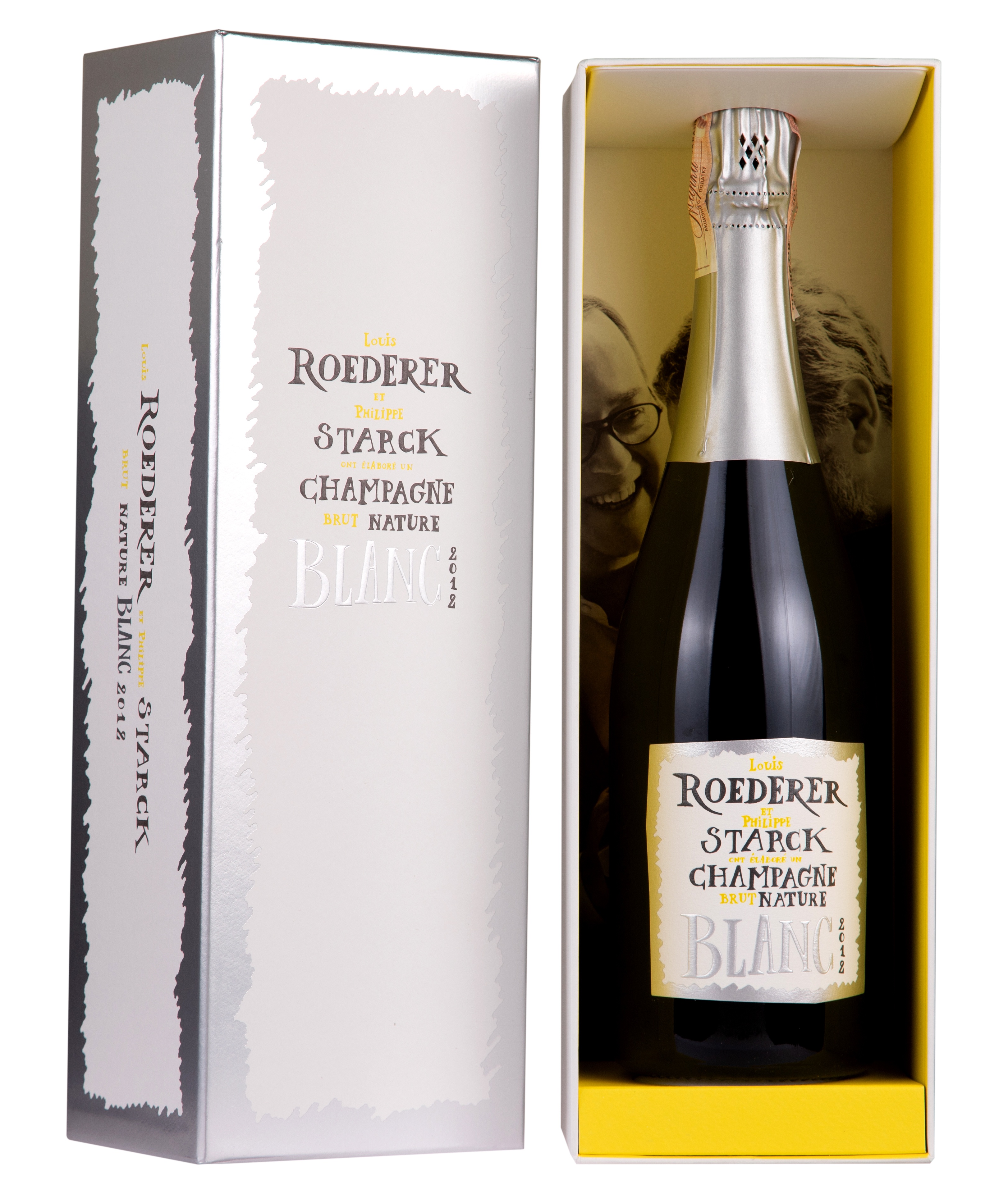 Louis Roederer Nature Brut Philippe Starck Vintage 2012 - 3
