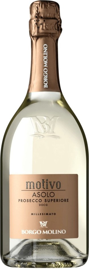 Borgo Molino Motivo Prosecco Asolo Millesimato DOCG Brut Set 6 Bottles