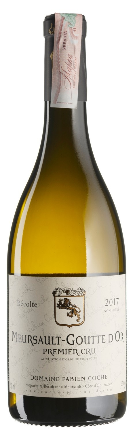 Domaine Fabien Coche Meursault-Goutte d’Or Premier Cru 2017